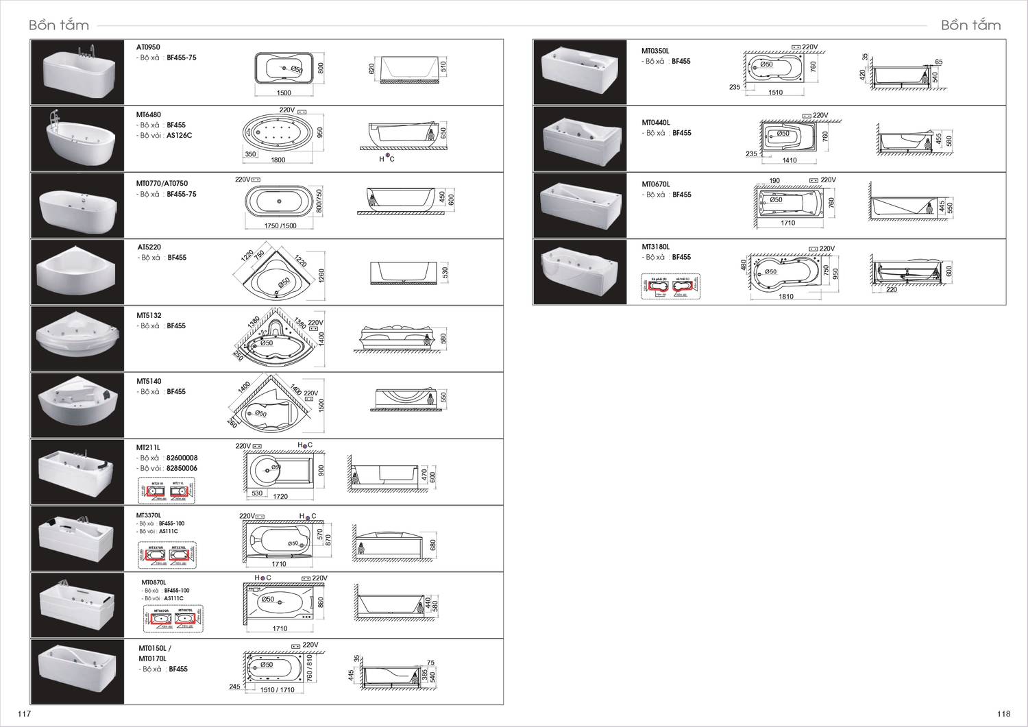 Thiết bị vệ sinh CAESAR Catalogue và Bảng giá mới nhất /Page 60